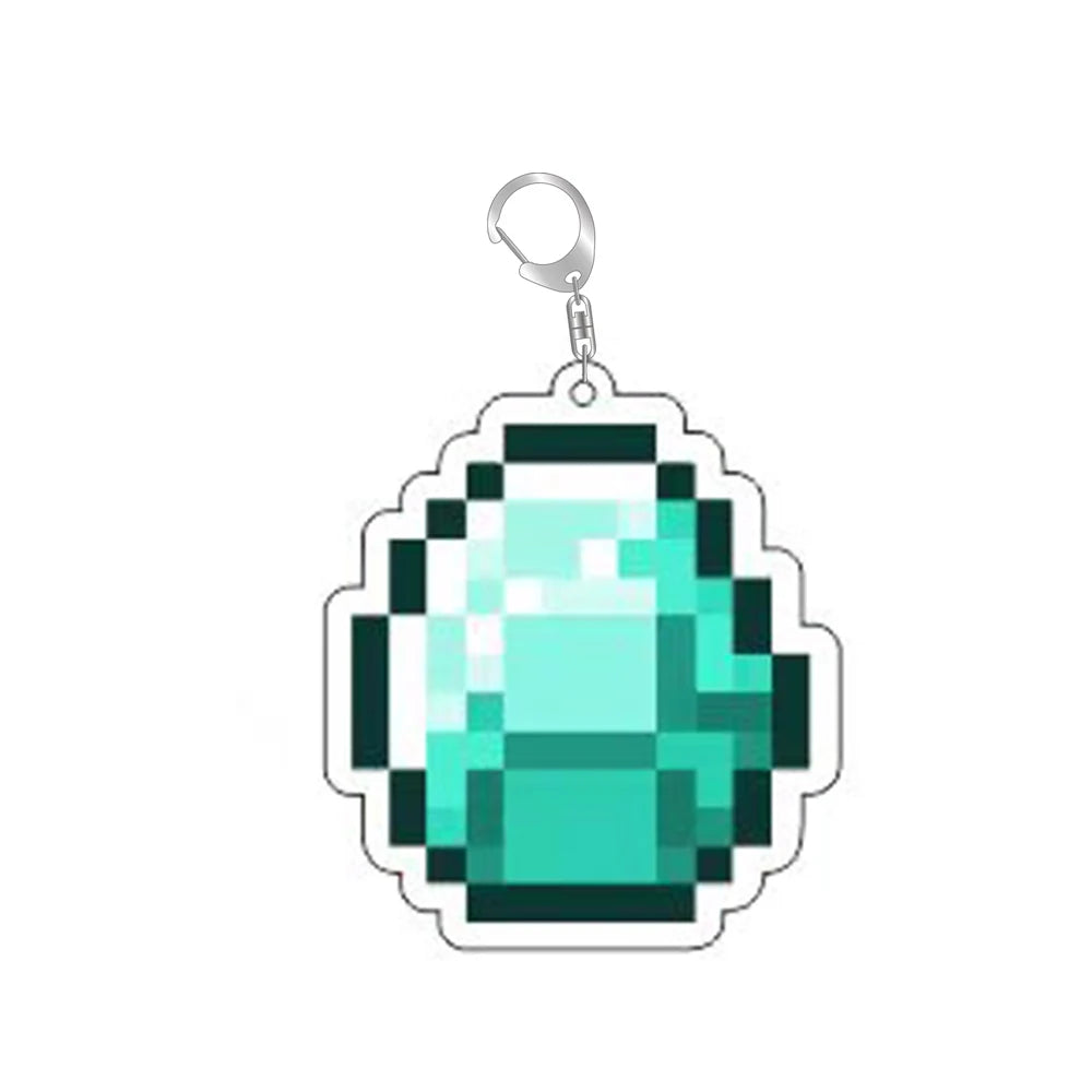 Minecraft Keychain Pendants