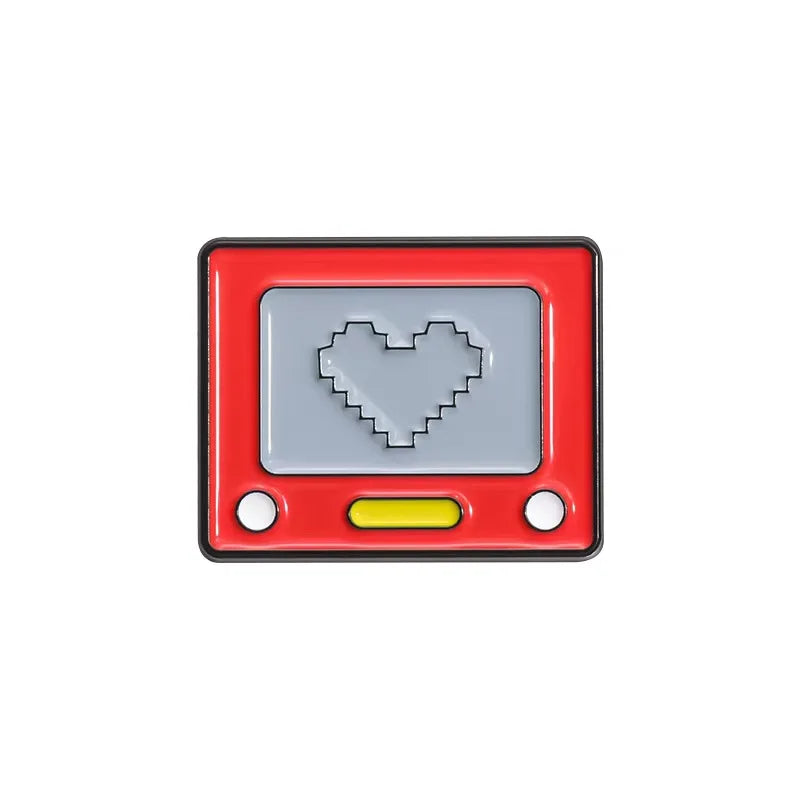 Digital Game Console Retro Pins
