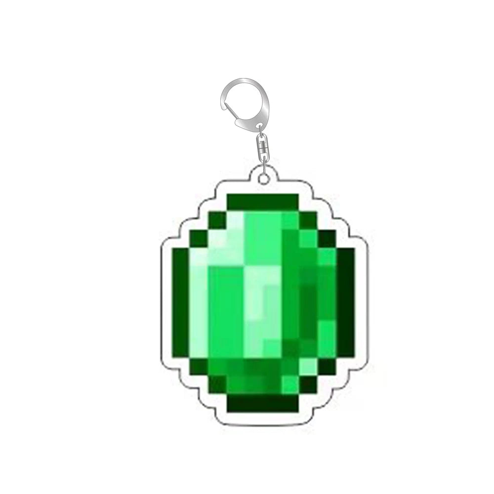 Minecraft Keychain Pendants