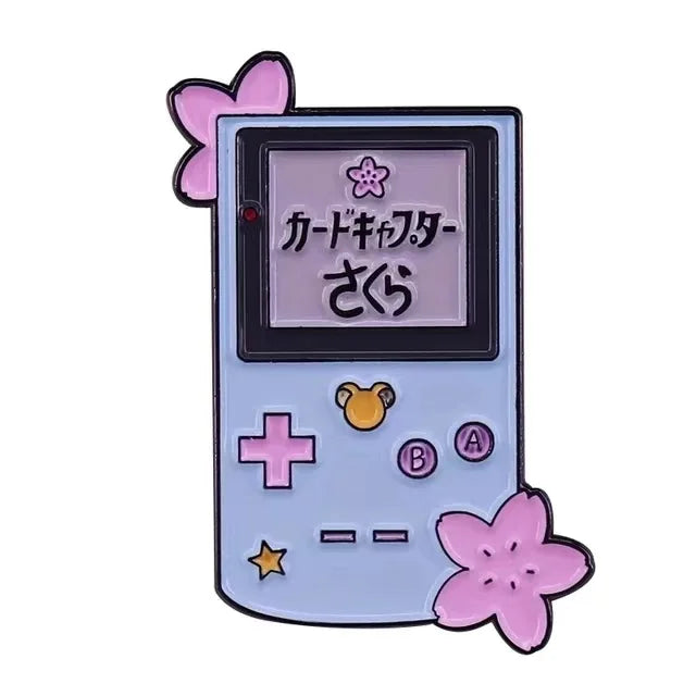 Digital Game Console Retro Pins