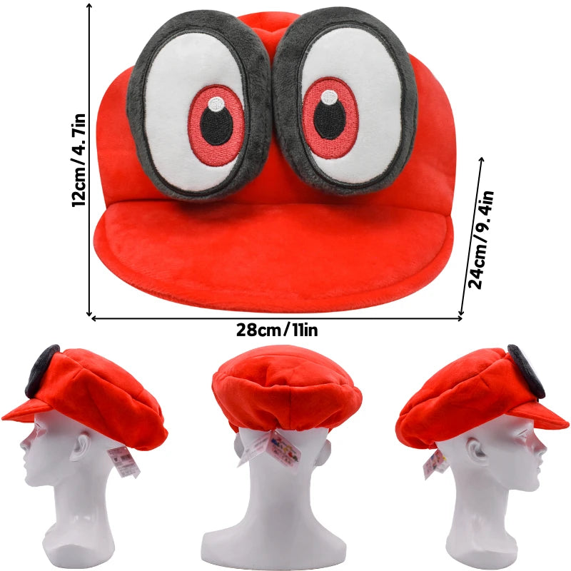 Mario Cappy Plush Hats