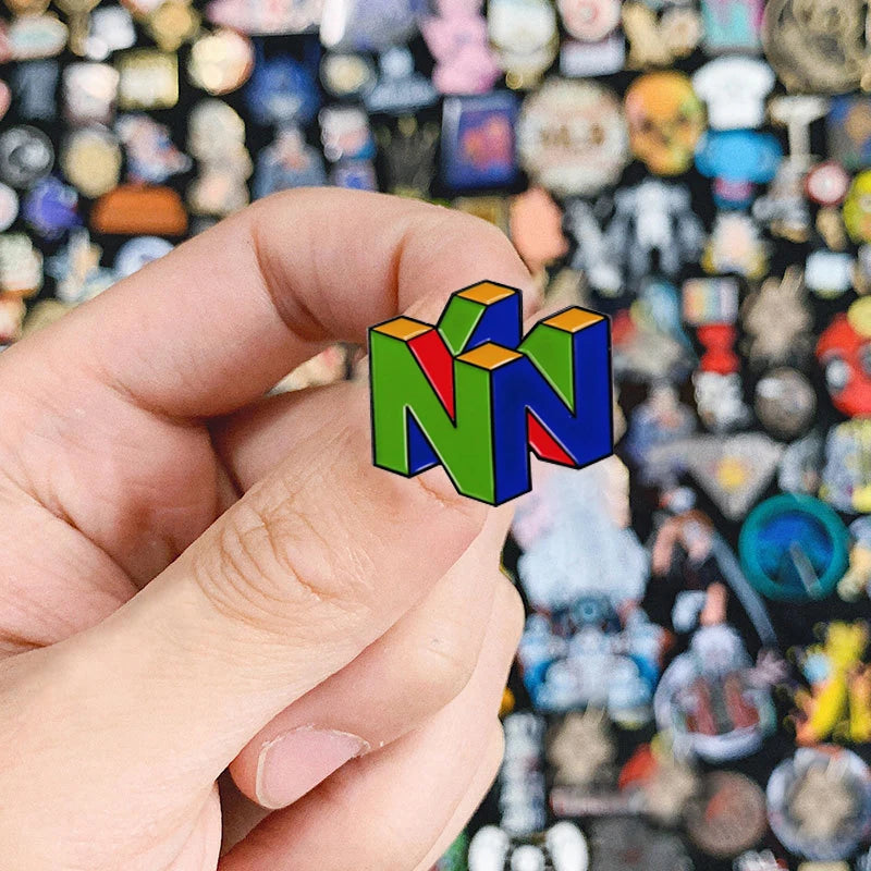 Digital Game Console Retro Pins