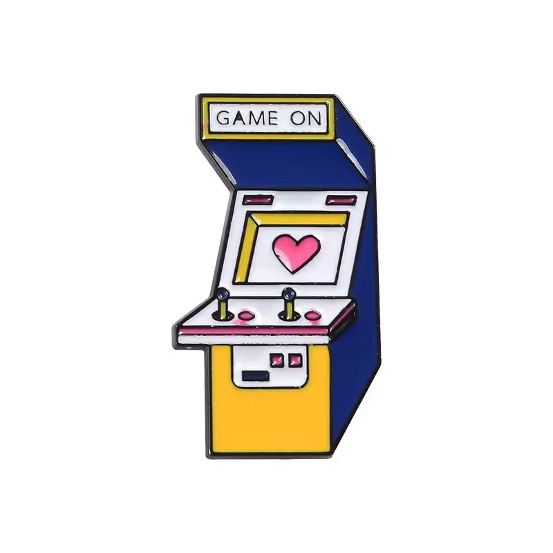 Digital Game Console Retro Pins