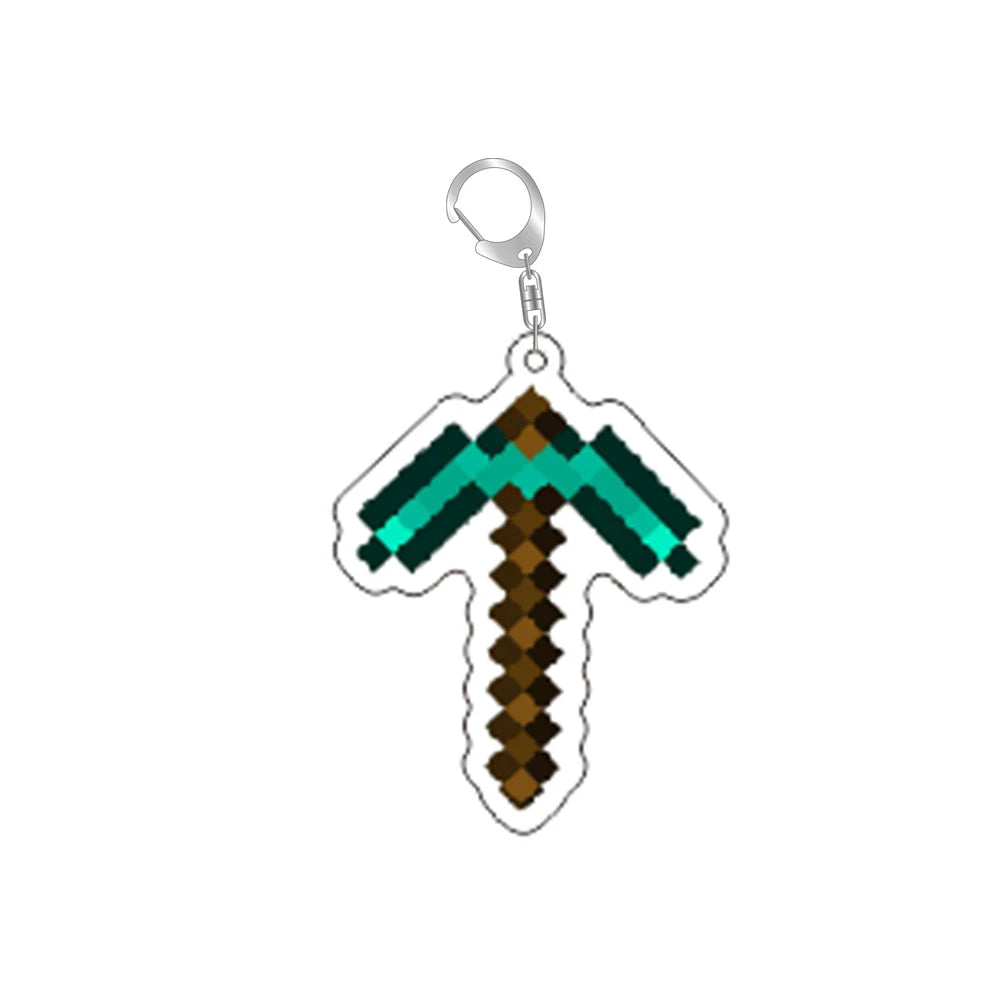 Minecraft Keychain Pendants