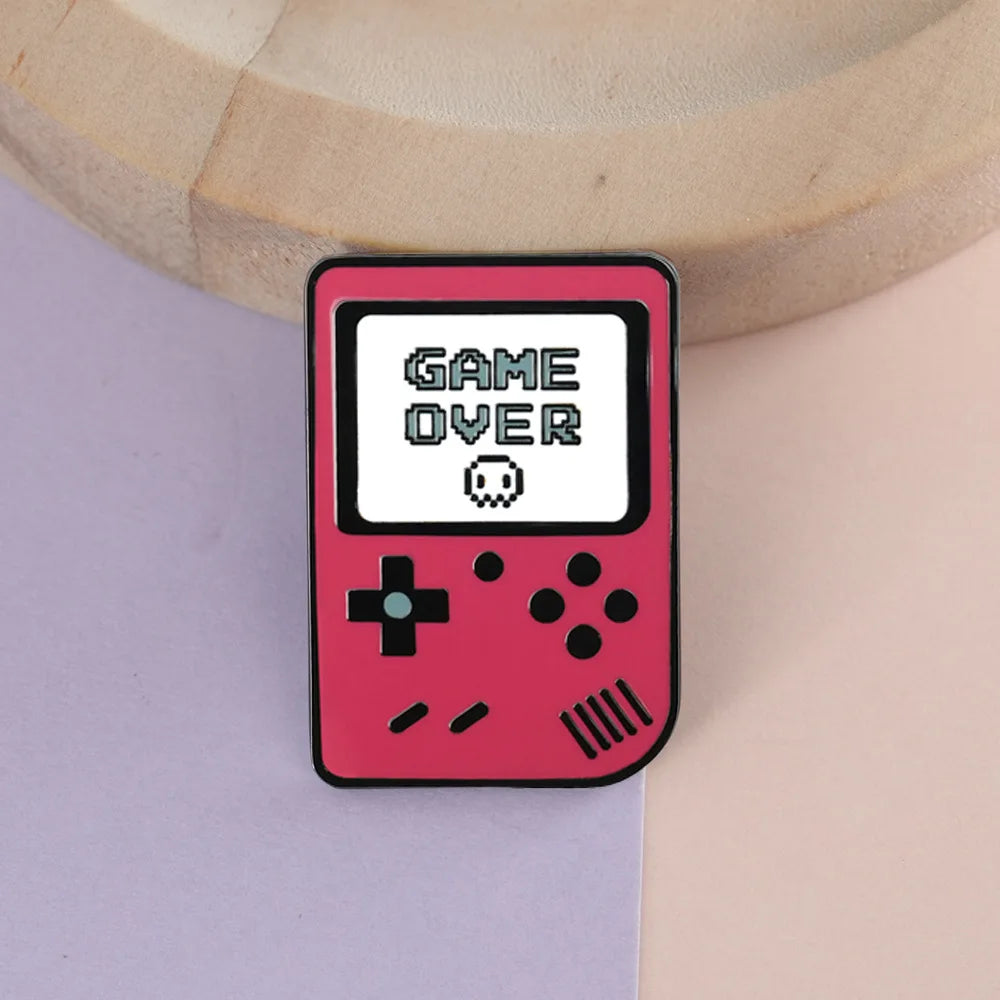 Digital Game Console Retro Pins