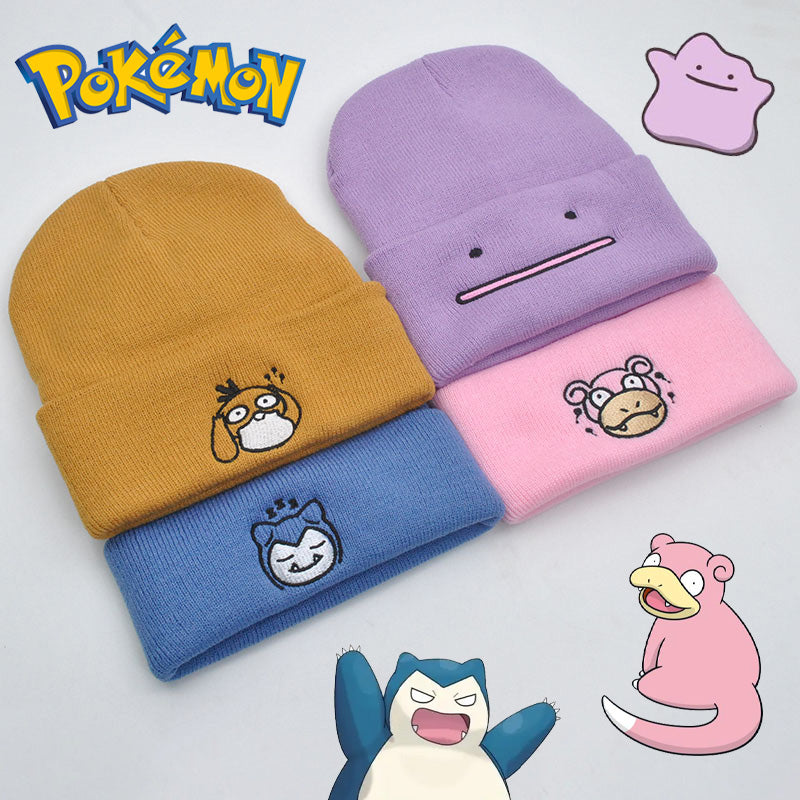 Pokemon Snorlax Ditto Psyduck Beanies