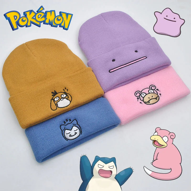 Pokemon Snorlax Ditto Psyduck Beanies