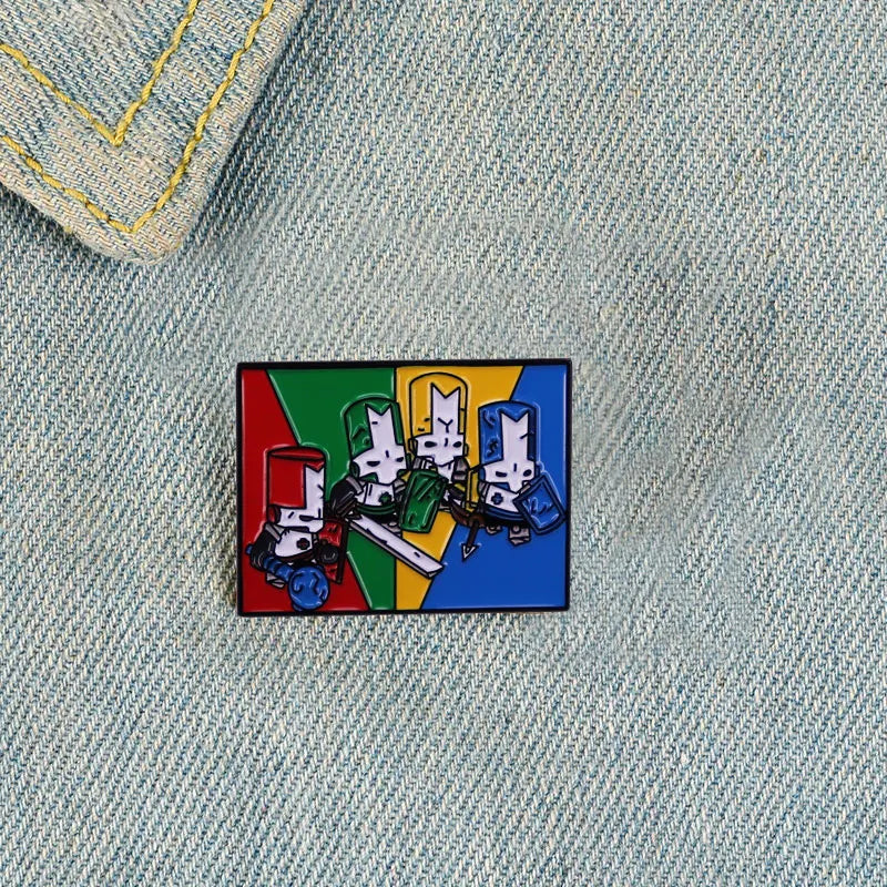 Castle Crashers Enamel Pin