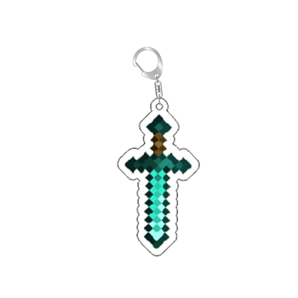 Minecraft Keychain Pendants