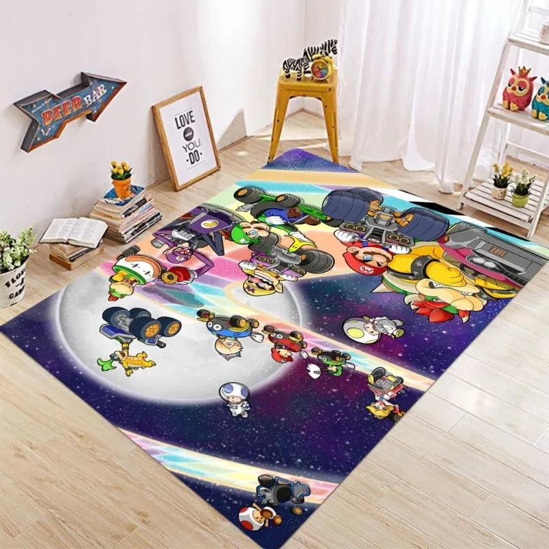 Super Mario Gaming Rug Carpet