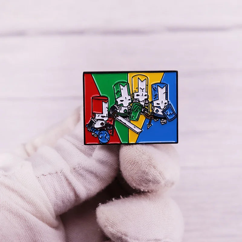 Castle Crashers Enamel Pin