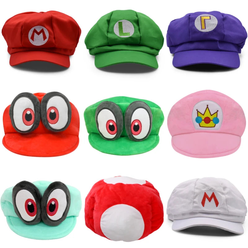 Mario Cappy Plush Hats