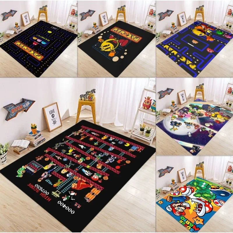 Super Mario Gaming Rug Carpet