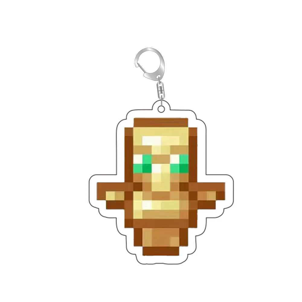 Minecraft Keychain Pendants