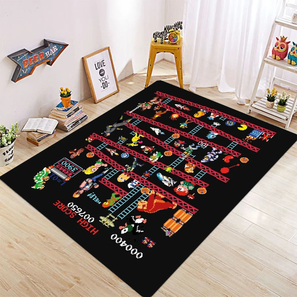Super Mario Gaming Rug Carpet