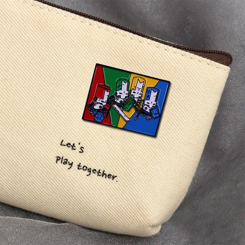 Castle Crashers Enamel Pin